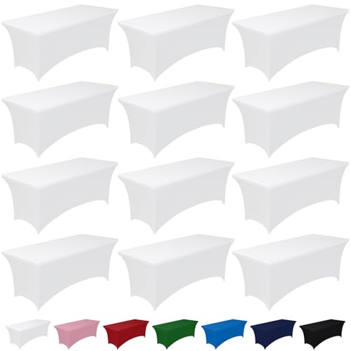 Pureegg Spandex Tablecloth 6ft - 12 Pack