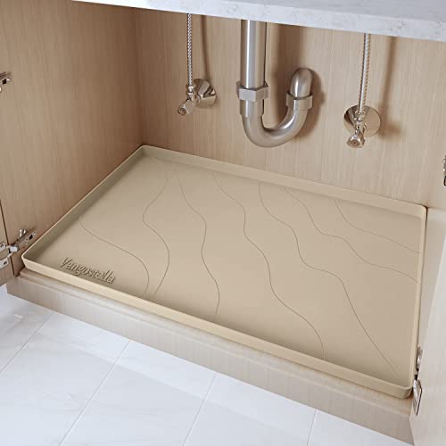 Vangostella Heavy Duty Silicone Under Sink Mat (37" x 19")