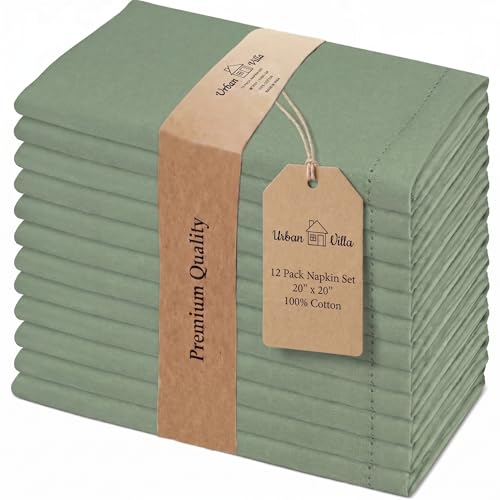 Urban Villa Sage Hemstitch Set