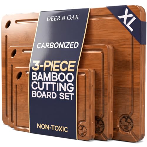 Deer & Oak Carbonized 3‑Piece Set