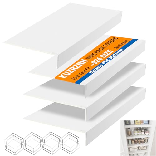 Wire Shelf Covers 4Pcs, 29x18x2.5 in
