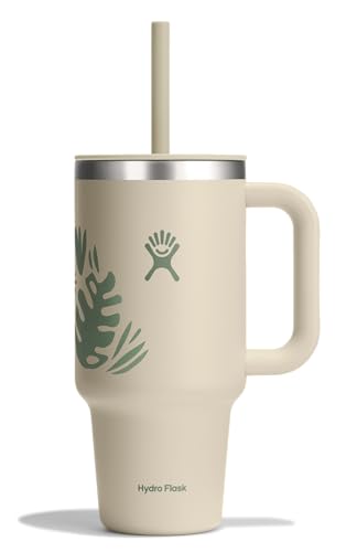 Hydro Flask 32 Oz Travel Tumbler (Botanical Bliss Coconut)