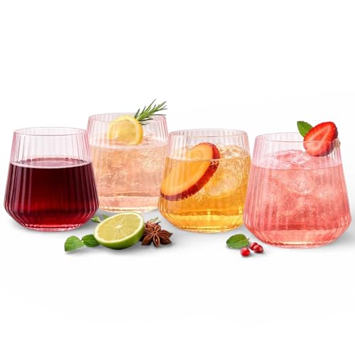 Oojami Ripple Stemless Plastic Glasses (40)